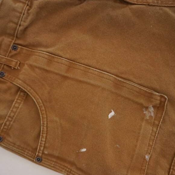 Dickies Tan Heavyweight Cotton Double Knee Painter Carpenter Pants 38X30 - Picture 11 of 15